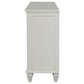 Sandy Beach 11-drawer Dresser Cream White