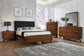 Robyn 4-piece California King Bedroom Set Dark Walnut