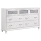 Barzini 5-piece Queen Bedroom Set White