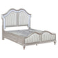 Evangeline 4-piece California King Bedroom Set Silver Oak