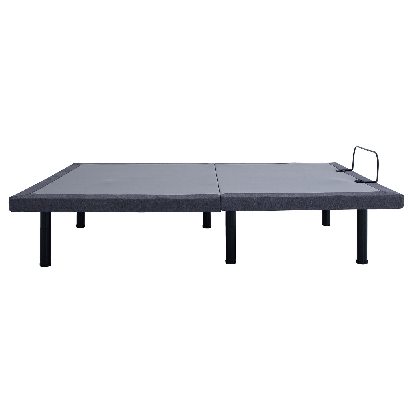 Negan Full Adjustable Bed Base Grey and Black