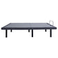 Negan Twin Extra Long Adjustable Bed Base Grey and Black