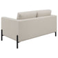 Tilly 2-piece Upholstered Track Arm Sofa Set Oatmeal