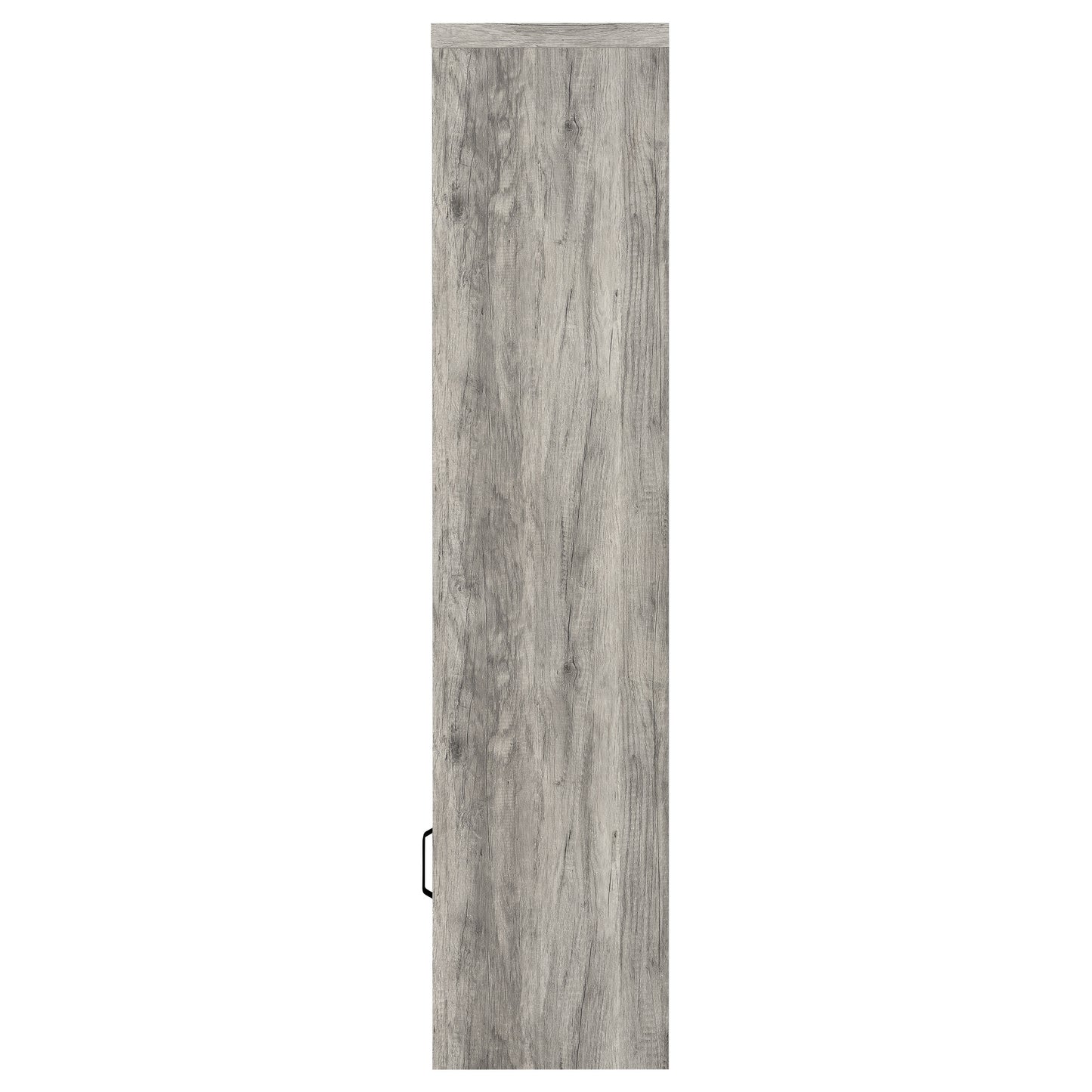 Burke 3-shelf Engineered Wood Media Tower Grey Driftwood