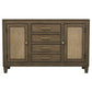 Matisse 4-drawer Sideboard Buffet Cabinet Light Brown