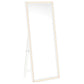 Windrose 28 x 67 Inch Tempered LED Standing Mirror White