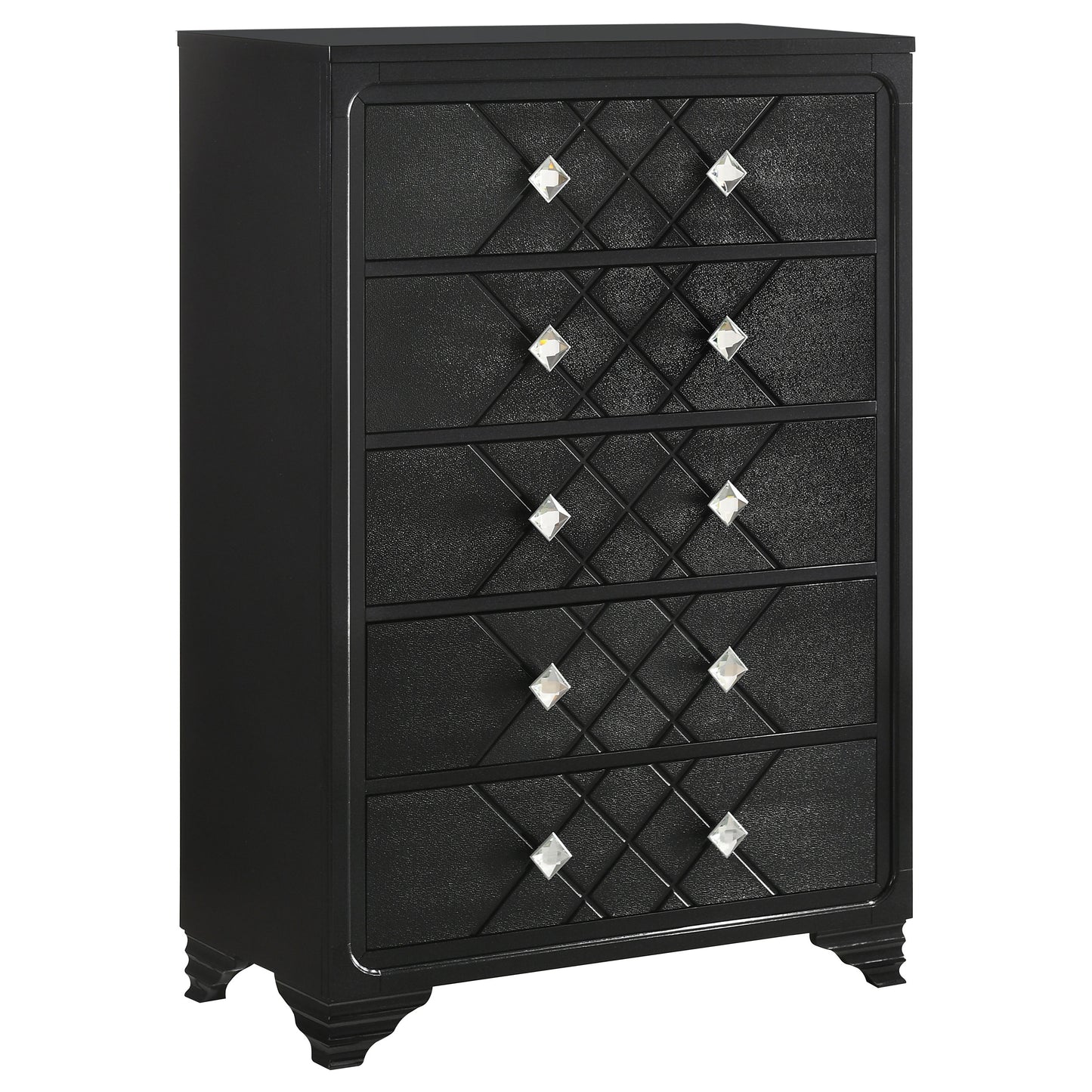 Penelope 5-drawer Bedroom Chest Midnight Star