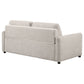 Rylie Upholstered Sofa Sleeper with Queen Mattress Beige