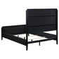 Brookmead 60-inch Upholstered Eastern King Bed Black