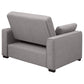 Edith Upholstered Convertible Sleeper Sofa Bed Grey