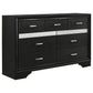 Miranda 4-piece Eastern King Bedroom Set Black