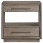 Durango 2-drawer Nightstand Bedside Table Taupe Oak