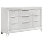 Marmore 4-piece Eastern King Bedroom Set White