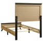 Kaywood 52-inch Twin Panel Bed Natural Pine