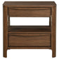 Maderia 2-drawer Nightstand Bedside Table Walnut