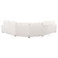 Emberson 3-piece Upholstered Modular Sectional Sofa Ivory