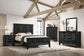 Sandy Beach 5-piece Eastern King Bedroom Set Black