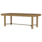 Arini 104-inch Extension Leaf Dining Table Sand Wash