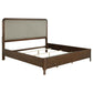 Maderia 5-piece California King Bedroom Set Walnut