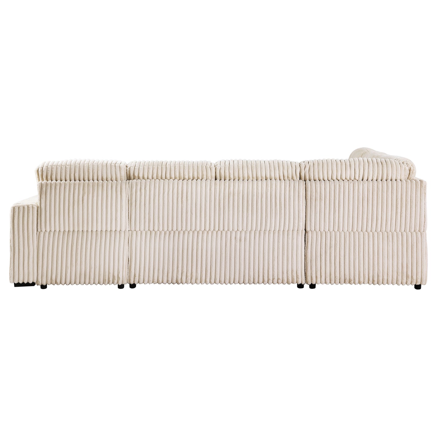 Devonshire Sleeper Sectional Sofa Storage Chaise Camel