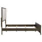 Gran Park 59-inch Eastern King Panel Bed Dark Cocoa