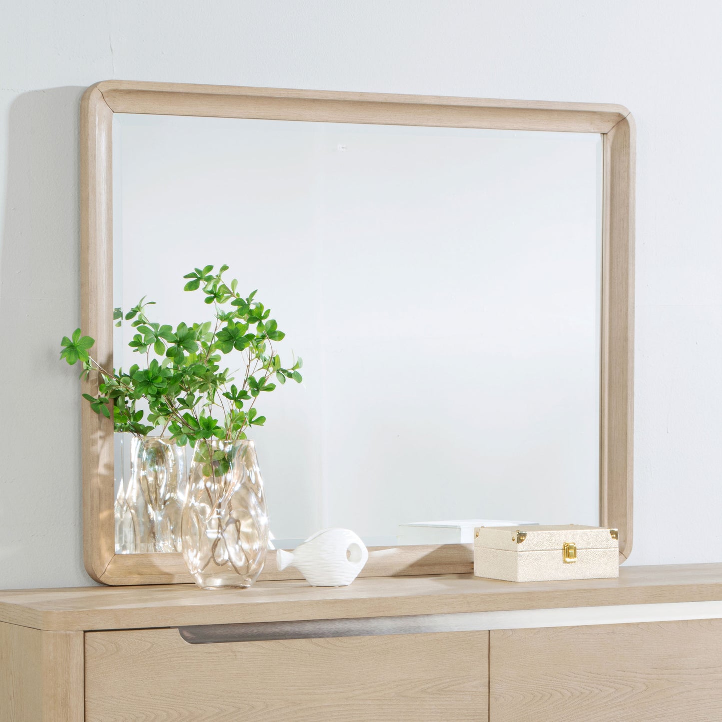 Ladera Dresser Mirror Light Elm