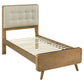 Robyn Wood Twin Platform Bed Light Ash