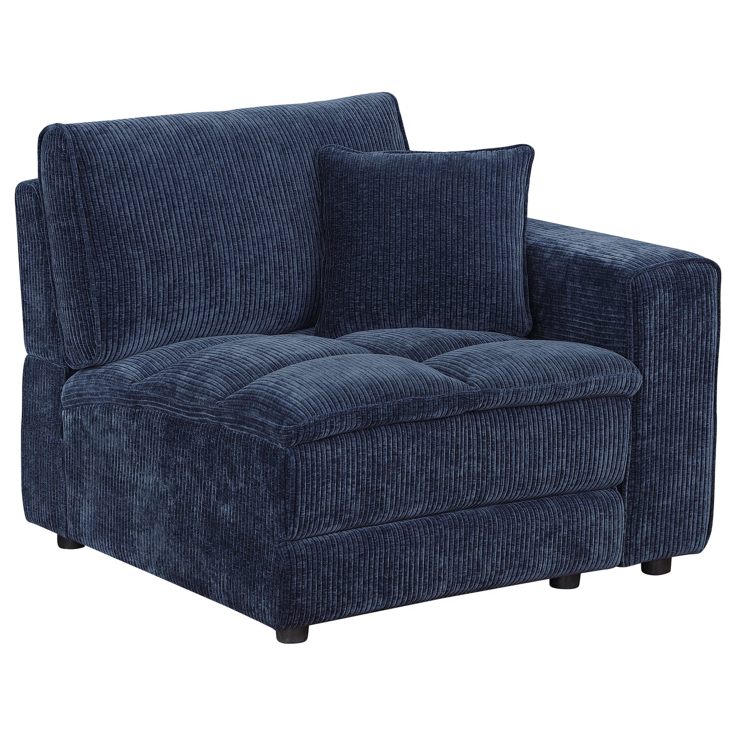 Atlantic 6-piece Upholstered Modular Sectional Sofa Blue