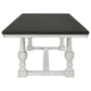 Aventine 112-inch Extension Dining Table Vintage Charcoal