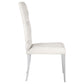 Kerwin Velvet Upholstered Dining Side Chair White (Set of 2)