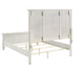 Sandy Beach 5-piece California King Bedroom Set Cream White