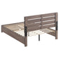 Brantford Wood Eastern King Storage Panel Bed Barrel Oak