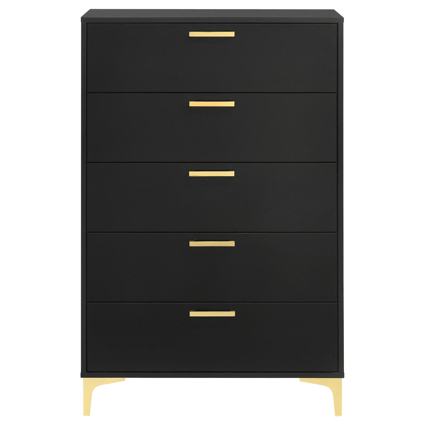 Kendall 5-drawer Bedroom Chest Black