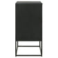 Alcoa 3-drawer Multi-Purpose Tall Accent Cabinet Black